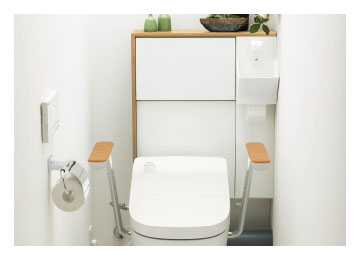 パナソニックトイレ：アラウーノ専用手洗い：背面タイプ