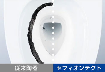 TOTO ピュアレストEXシリーズ:セフィオンテクト