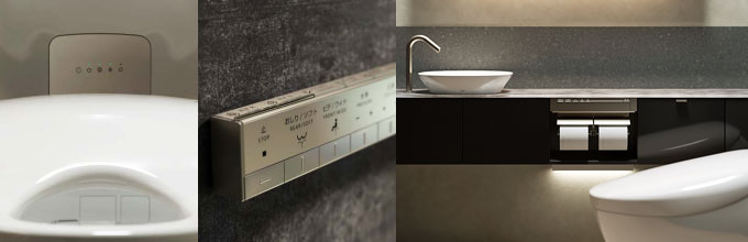 TOTO ネオレストNX：アクセントカラー：Nickel(ニッケル)