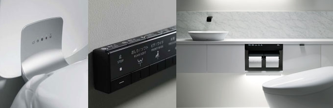 TOTO ネオレストNX：アクセントカラー：Black(ブラック)