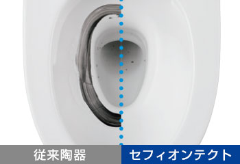 TOTO ピュアレストQRシリーズ:セフィオンテクト