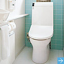 TOTOトイレ:壁排水 TCF970P