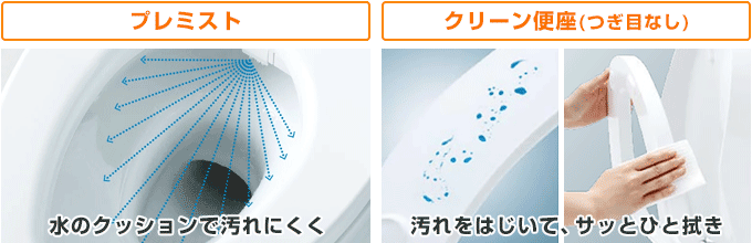 TOTO ウォシュレットSS:汚れがつきにくく、お手入れラクラク!
