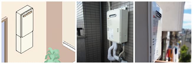 選び方:設置タイプ:壁掛型(ベランダ設置)