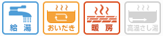 給湯暖房熱源機 機能